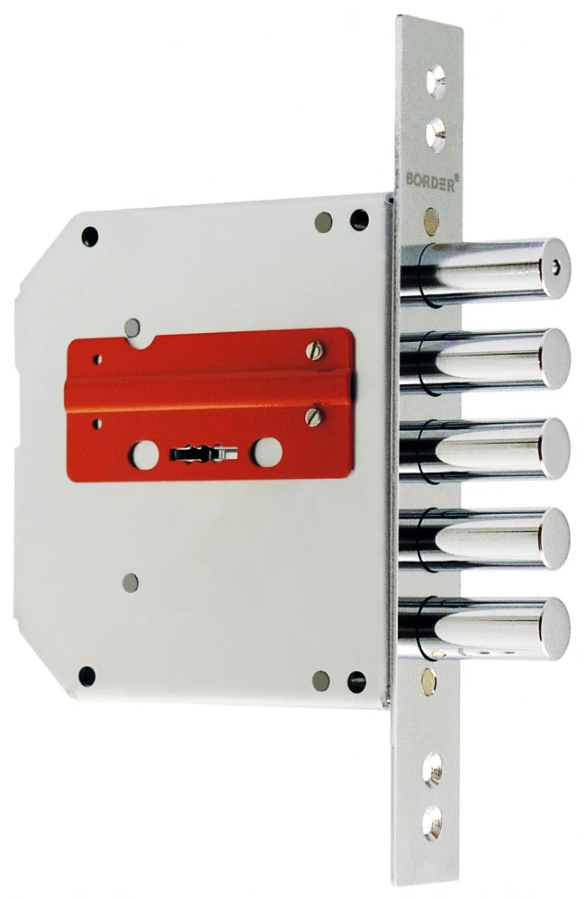 Фото Замок врезной сувальдный ЗВ8-6 ЛК5/15 (лев.), 5 кл. (дл. кл. 120 мм) /72262/