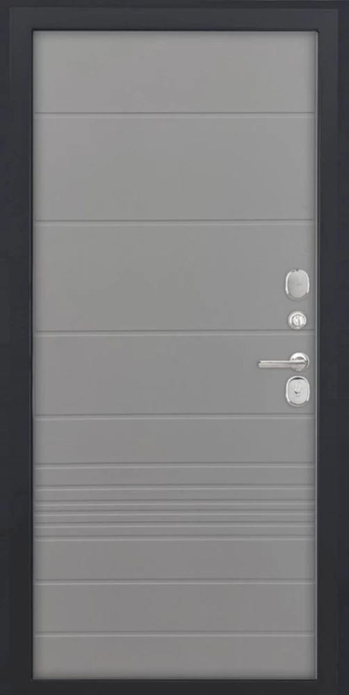 Входная дверь ДвериПРО Берген ФЛ-700 (10мм, ясень грей) DPRO196566 внутренняя сторона