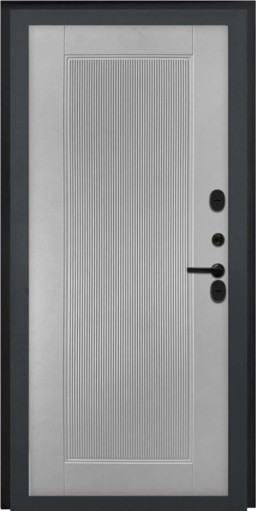 Входная дверь ДвериПРО L Термо ПВХ 10мм Астрод Velutto Grigio DPRO195711 внутренняя сторона